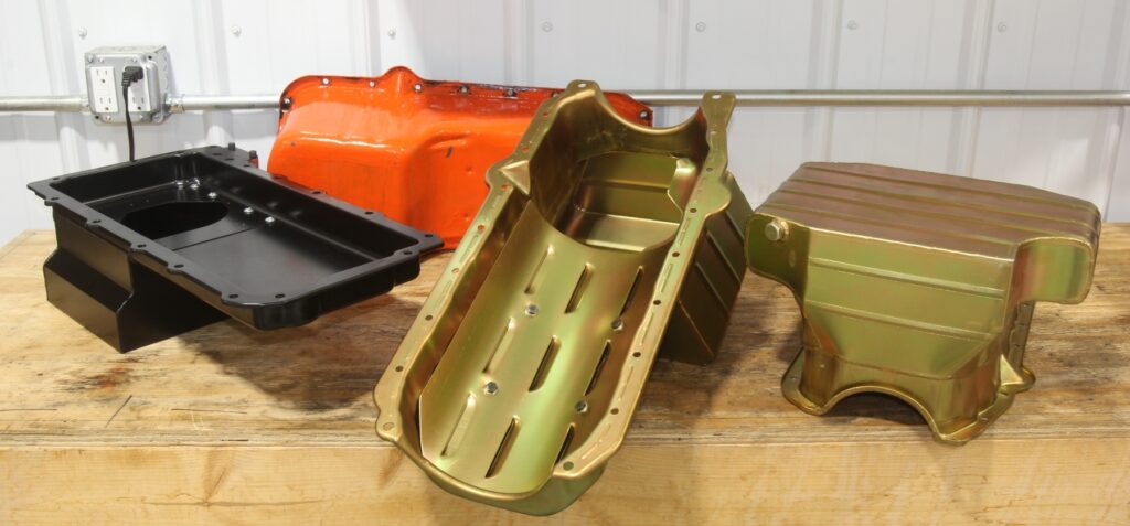 Oil pans for small Chevy and GM LS