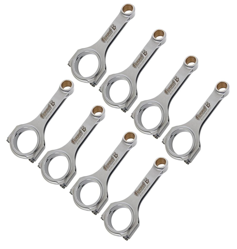 8 connecting rods