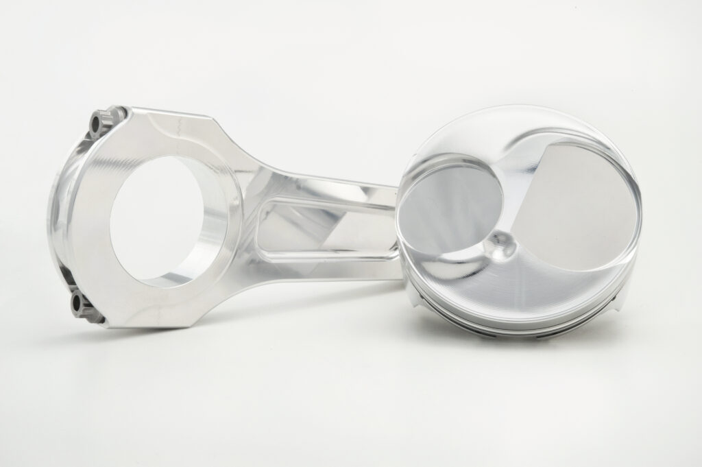 connecting rod with piston