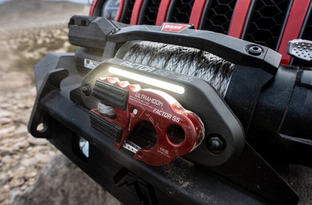 Parts Bin: A Factor 55 Lighted Fairlead is a Game-Changer for Night Time Off-Roading & Vehicle Recovery