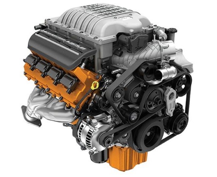 Mopar Hellcat Gen III Hemi Engine