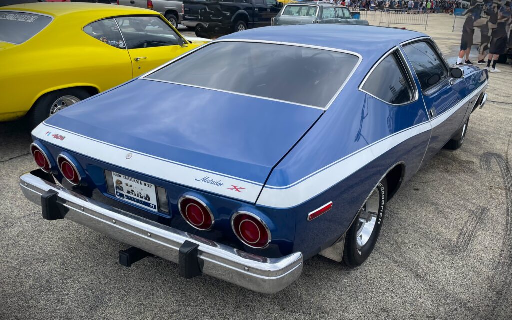 AMC Matador X, rear passenger side