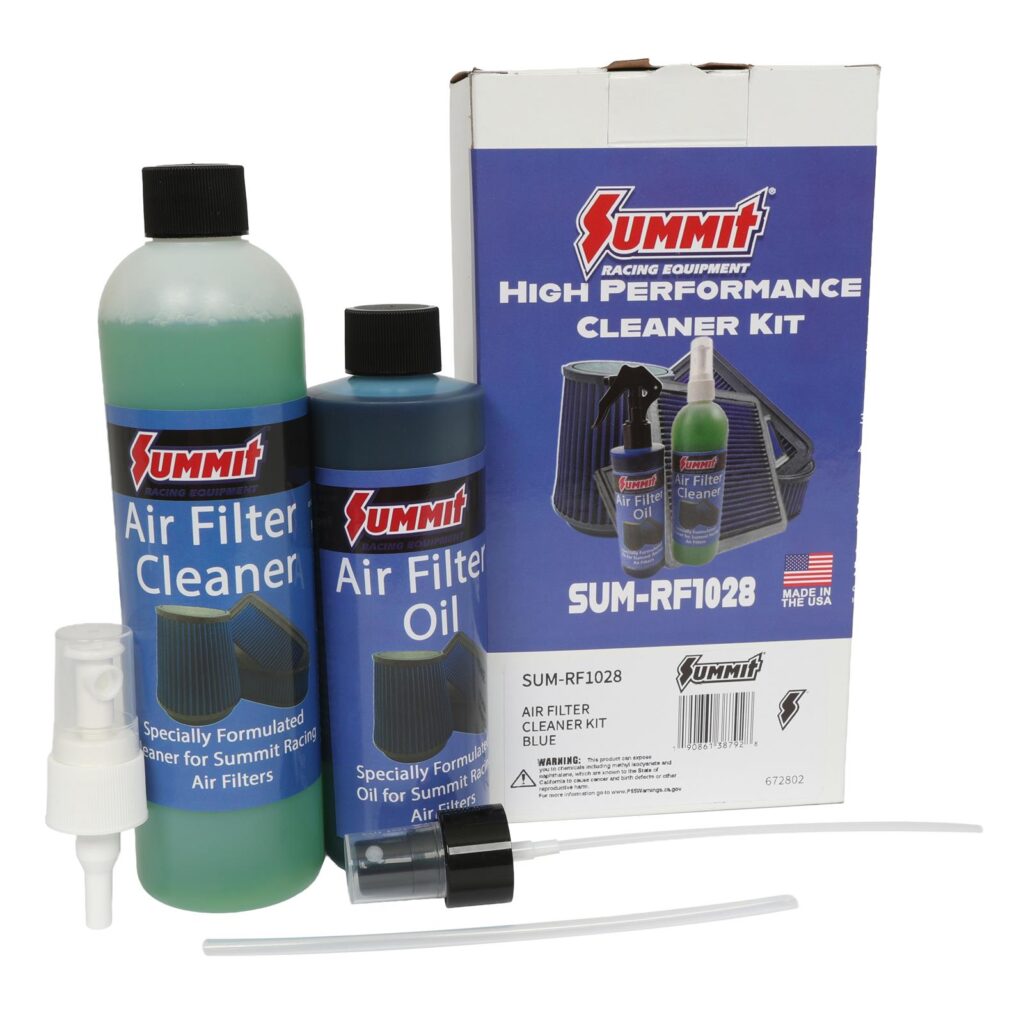 Summit Racing Air Filter Oil and Cleaner Kit